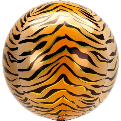 Afbeelding van Orbz ballon tijger print 38 cm
