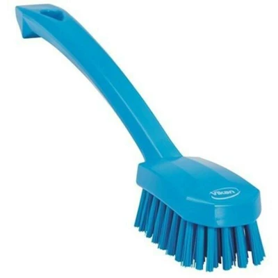 Image de VIKAN 30883 brosse à vaisselle, 260 mm, polyester, moyen, bleu 3088/3