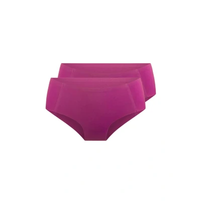 Afbeelding van Lingadore Hipster Previous 2PACK Slip, Dames, Maat: XL, Raspberry