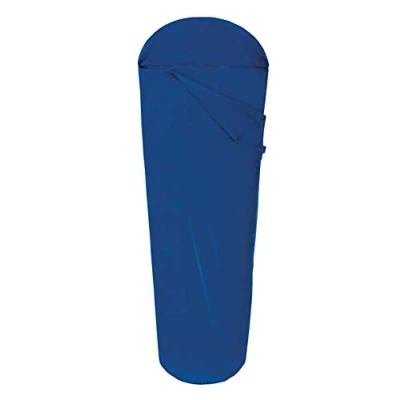 Image de Ferrino drap de sac couchage bleu foncé 220 x 80 cm
