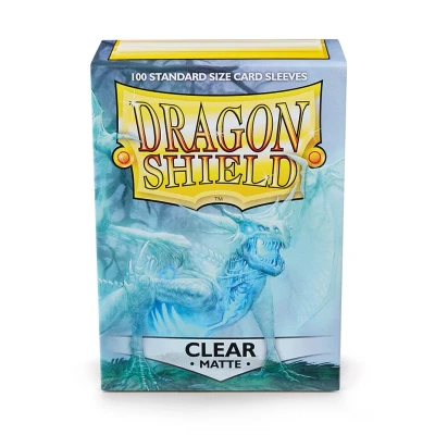 Afbeelding van Dragon Shield Sleeves Matte Clear (100 stuks)