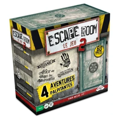Afbeelding van RIVIERA GAMES Escape Room Le Game 2 set met 4 avonturen, nr.
