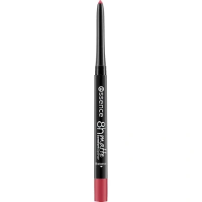 Afbeelding van ESSENCE 8H Matte Comfort Classic Red 07 Waterproof Automatisch potlood voor lippen