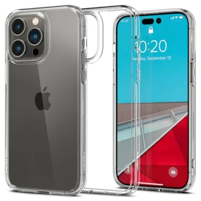 Afbeelding van Spigen Ultra Hybrid TPU Back Cover Transparant Apple iPhone 14 Pro
