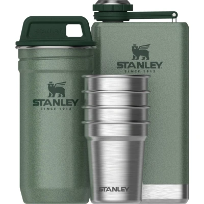 Afbeelding van Stanley PMI Adventure Shotglass Classic Drinkfles Set Hammertone Green Groen Drinkflessen