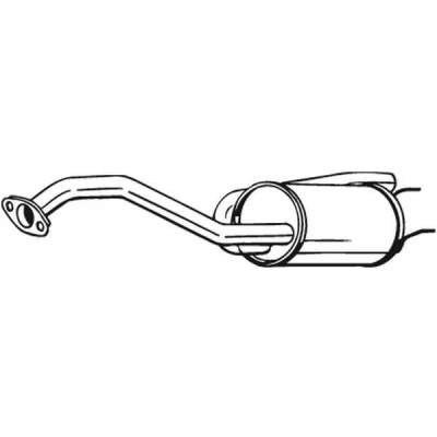 Afbeelding van Bosal Achterdemper 163 057