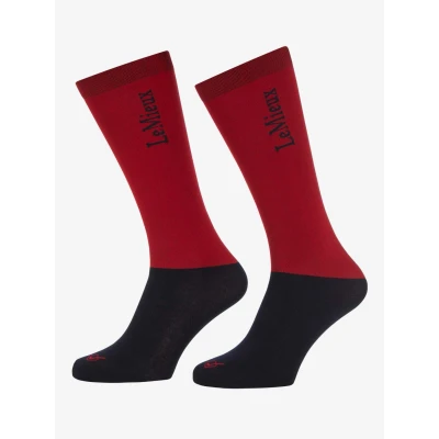 Image de LeMieux Chaussettes Competition Chilli