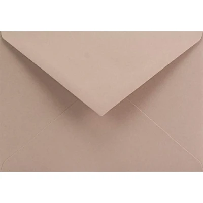 Afbeelding van Netuno 100 enveloppen oudroze C6 114 x 162 mm puntige klep 120 g Keaykolour Old Rose van hoogwaardig gekleurd gerecycled papier voor wenskaarten uitnodigingen bruiloft verjaardag Kerstmis