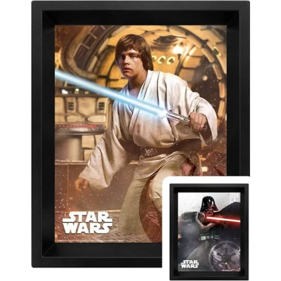 Afbeelding van Star Wars Vader Vs Skywalker 3D Lenticular Poster 28,7 x 23,5cm