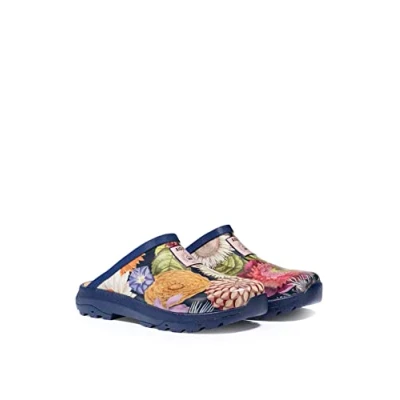 Afbeelding van Aigle Corlay Print Clog Dames, 0023p Seedpearl Cream Pr