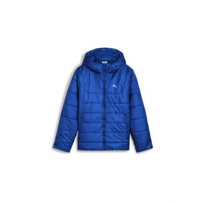 Afbeelding van Puma Hooded Padded Winterjas voor kinderen, Maat: 122, Mountain blue