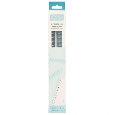 Afbeelding van 4 binding wires aqua 1,58 cm We R