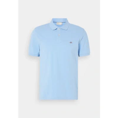 Afbeelding van GANT Archive Shield Poloshirt, Heren, Maat: Small, Capri blue
