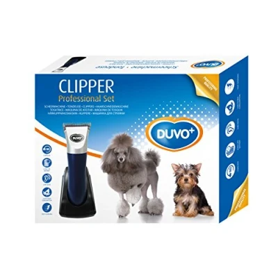 Afbeelding van Duvo Clipper 208 Tondeuse Set 10W 3 Opzetstukken