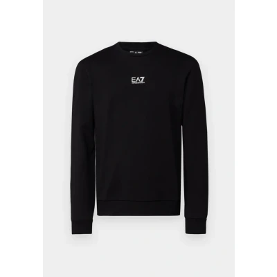 Afbeelding van EA7 Emporio Armani Felpa Sweater, Heren, Maat: Small, Black
