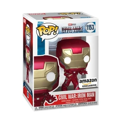 Afbeelding van Funko Pop! Marvel: Captain America 3: Civil War Iron Man US Exclusive Build A Scene