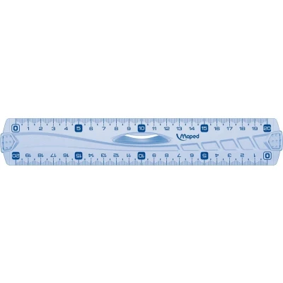 Afbeelding van Maped decimeterlat Geometric dubbele decimeter, 20 cm