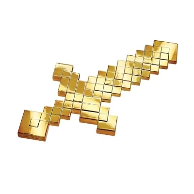 Afbeelding van Disguise Minecraft Anniversary 14142 gouden zwaard 50 cm