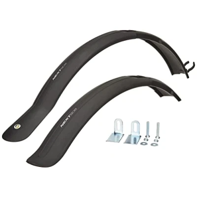 Afbeelding van Simpla Spatbordset Next Short 26 28 Inch Zwart