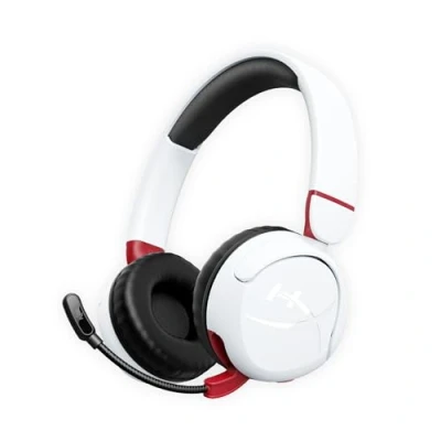 Afbeelding van HyperX Cloud Mini Wireless Gaming Headset Draadloos Wit Voor Jonge Gamers