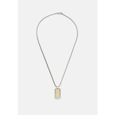 Afbeelding van BOSS Devon Ketting silvercoloured/goldcoloured, Heren, Maat: One Size, Silver coloured/gold coloured