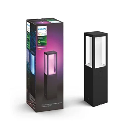 Image de Philips Hue Impress Lampe sur Pied White and Color Noir Bas