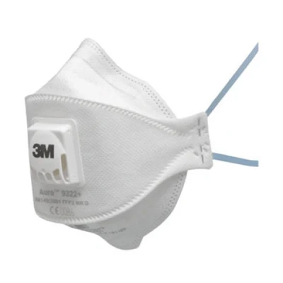 Image de Masque antipoussière Aura™ FFP2 avec soupape série 9322+ 3M