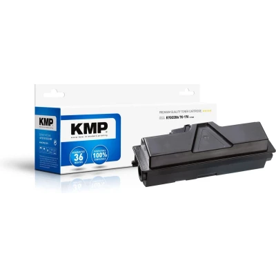 Afbeelding van KMP Tonercassette vervangt Kyocera TK 170 Compatibel Zwart 14000 bladzijden K T23X