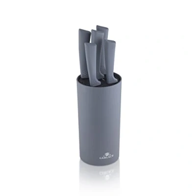 Afbeelding van Gerlach 5901035499157 messenblok Smart Grey roestvrij staal