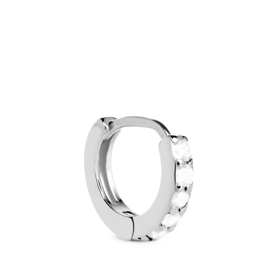 Afbeelding van Singularu ARO CLEO M Enkele oorbel, Dames, Maat: One Size, Silver coloured