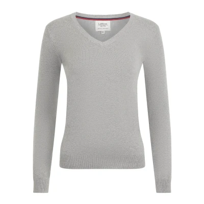 Image de LeMieux Pull Elite V Neck Dames Gris EU 34