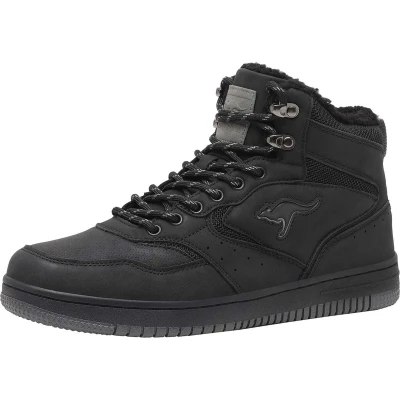 Afbeelding van KangaROOS K Watch Bliz hoge herentrainers warm gevoerd 81173 zwart