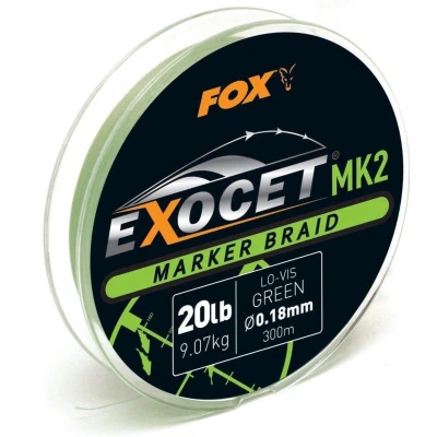 Afbeelding van Fox Exocet MK2 Marker Braid 0,18mm (300m) Gevlochten lijn