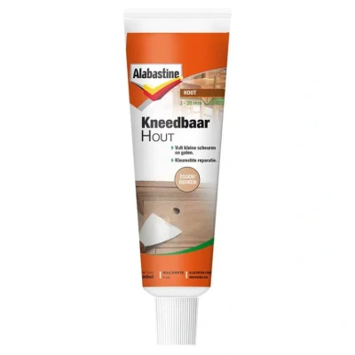 Afbeelding van Alabastine Kneedbaar Hout (Essen/Beuken 75gr.)