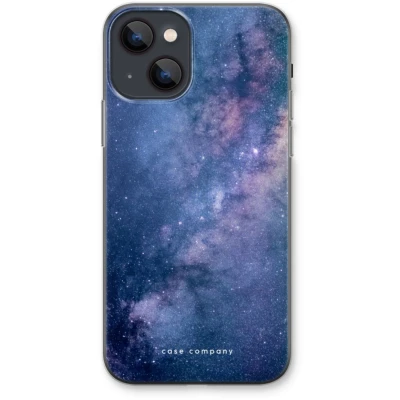 Afbeelding van Case Company® hoesje geschikt voor iPhone 13 Nebula Soft Cover Telefoonhoesje Bescherming aan alle Kanten en Schermrand