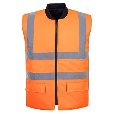 Afbeelding van Portwest S469ORR5XL veiligheidsvest, omkeerbaar, oranje, maat 5XL