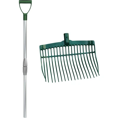 Afbeelding van Vplast Fork Mestvork kunststof green met alu. steel