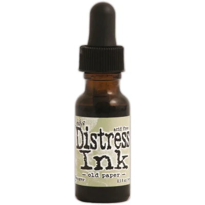 Afbeelding van Ranger Distress Re Inker 14 ml old paper TIM19442 Tim Holtz