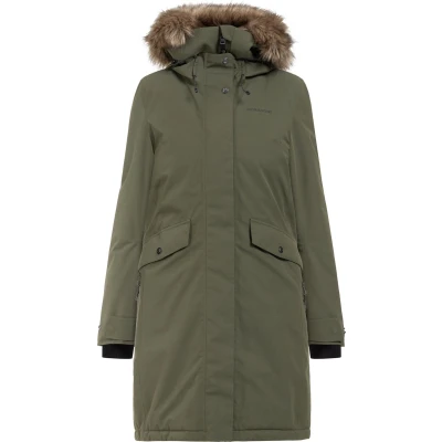 Afbeelding van Didriksons Erika Winterjas, Dames, Maat: 36, Green
