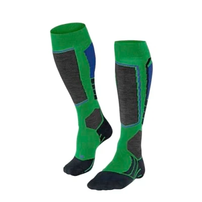 Afbeelding van Falke SK2 Heren Intermediate Wintersportsokken Groen/Blauw 39 41