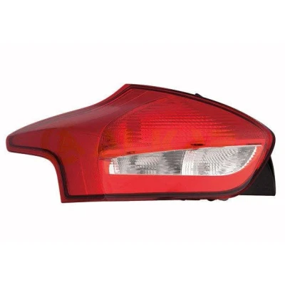 Afbeelding van ALKAR 2209403 Achterlicht Links Buitenste deel PY21W, W16W Zonder lamphouder FORD: FOCUS 3