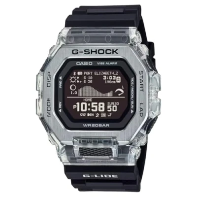 Afbeelding van Casio G Shock Lide GBX 100S 1ER Horloge Kunststof Zwart Ø 45 mm