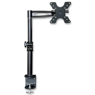 Afbeelding van Techly Bureauhouder voor LCD TV LED 13 27 Middenarm kantelbare klem (Tabel, 27&quot;), Monitorsteun, Zwart