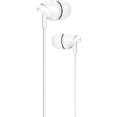 Afbeelding van USAMS Bedrade In Ear Oordopjes 1.2m Wit