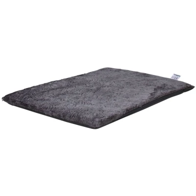 Afbeelding van Benchkussen Fleece grijs 120x75x4 cm