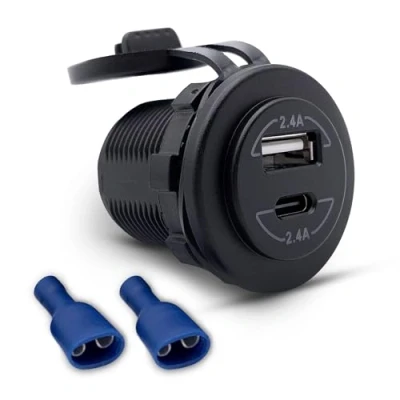 Afbeelding van Offgridtec Dubbele USB aansluiting 12 V/24 V 4,8 A