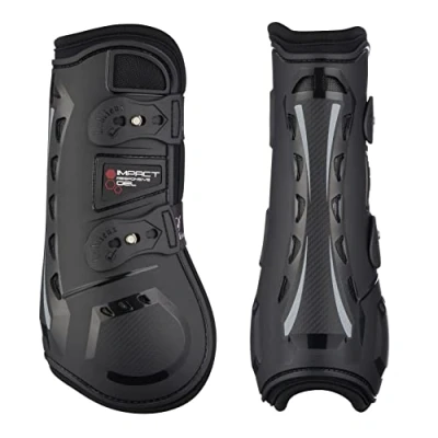 Image de LeMieux Protèges Tendons Impact Noir Cob