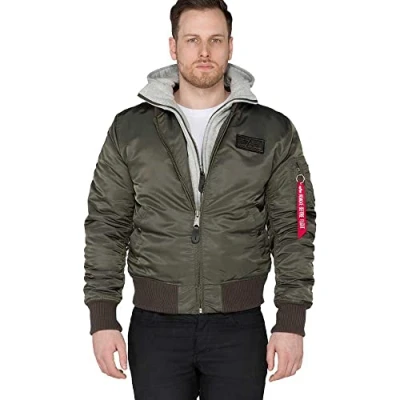 Image de Blouson Bomber Alpha Industries MA 1 D Tec Rep.Grey S