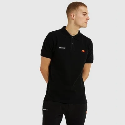 Afbeelding van Ellesse Montura Poloshirt, Heren, Maat: 46, Black