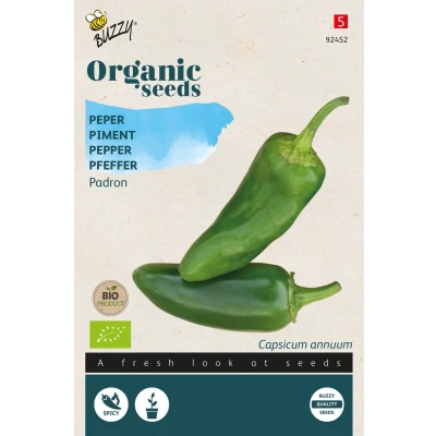 Afbeelding van Organic Peper Padron (BIO) Buzzy
